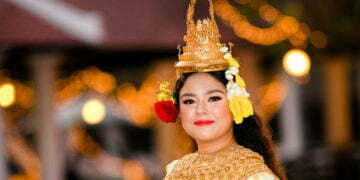 חגיגת הבת מצווה המלכותית של נכדת הנסיכה הקמבודית