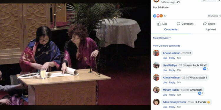 לקרוא את התורה עם צ׳ופסטיקס – התפרצות הקורונה מאלצת בתי כנסת לגלות יצירתיות