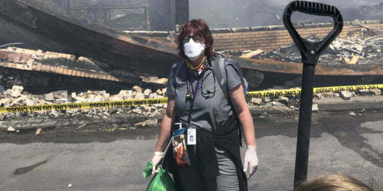 טיפול בפצועים וחלוקת אספקה – יהודי מינאפוליס דואגים לעיר מוכת המהומות