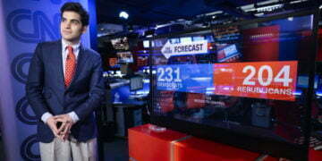 פרשן הבחירות של CNN שטורח להגיד ״שלום״ בעברית בסוף כל שידור