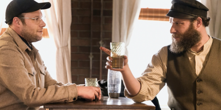 מעבר לחמוצים: הקומדיה החדשה של סת׳ רוגן מספרת על הייסורים הפנימיים של יהודי ארה״ב החילונים