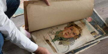 ציוריה של האמנית שנספתה בשואה הוחבאו עשרות שנים בקירות הבית. כעת הן מחפשות משכן חדש