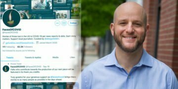 האיש מאחורי חשבון הטוויטר המתעד את קורבנות מגפת הקורונה