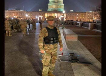 'היה משהו קדוש במרחב הזה': הרב הצבאי שמוצב בקפיטול מאז המהומות