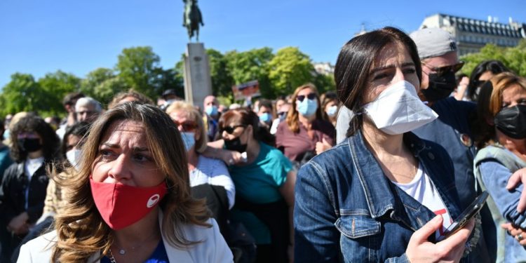 אחרי פסק הדין ברצח שרה חלימי, יהודי צרפת יצאו לרחובות בהמוניהם