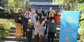 יהודי אוקראינה מוצאים סיבה לחגוג למרות הקשיים בארצם